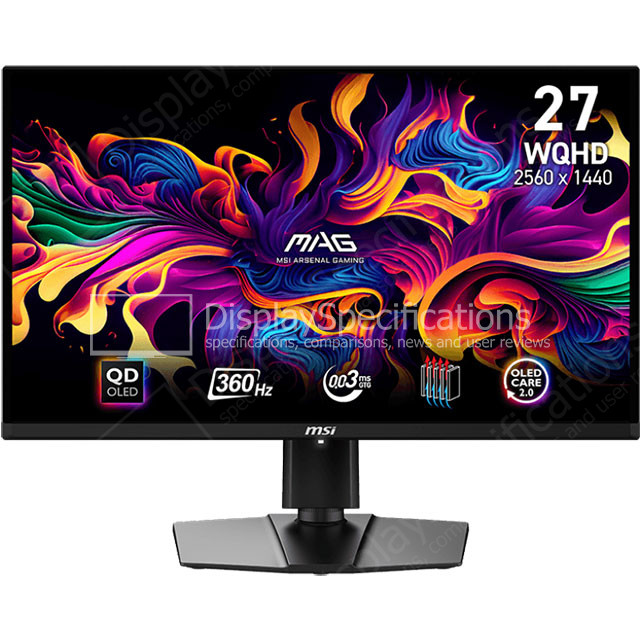 【美品】MSI MAG271QPX 26.5インチ 有機ELモニター 360Hz 26.5