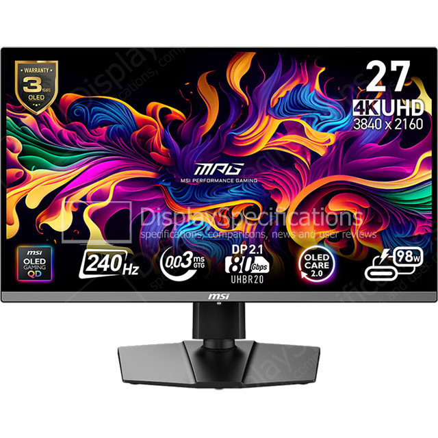 MSI QD-OLED ゲーミングモニター 360hz 26.5インチ 26.5