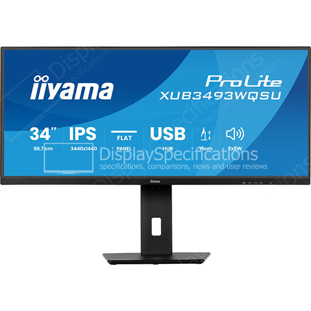 iiyama ProLite XUB3493WQSU-B6 34型 ProLite XUB3493WQSU-B6│iiyama│BTOパソコン・PC通販ショップの