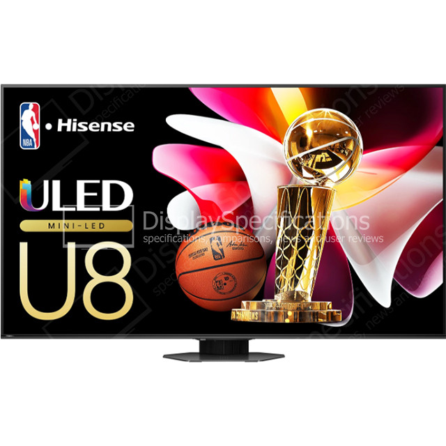84.6" Hisense 85U8N - Specifications