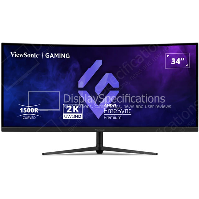 ViewSonic VX3418C-2K 34インチディスプレイ VX3418-2KPC 34型 21:9 144Hz Ultrawide QHD 曲面型ウルトラワイド