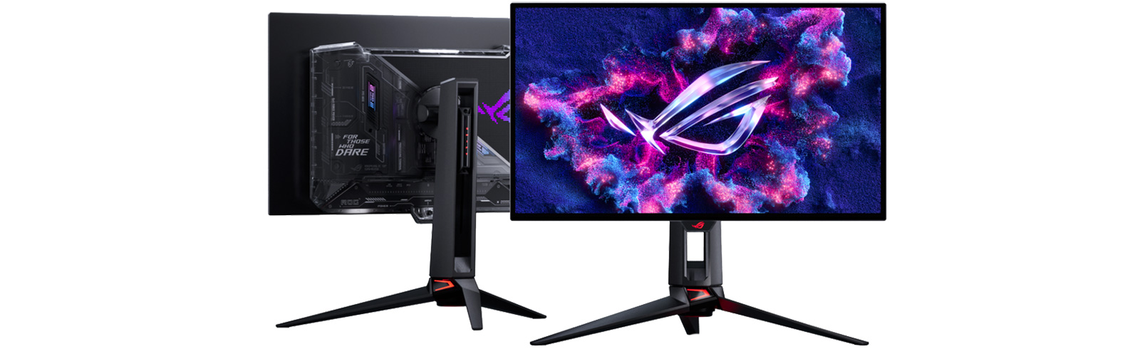 Asus ROG Swift OLED PG32UCWM is unveiled with a dual-mode, glossy WOLED display