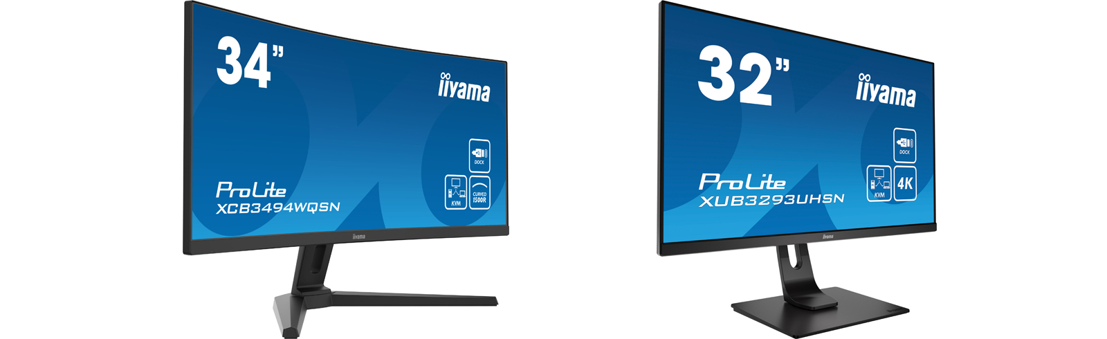 iiyama ProLite XCB3494WQSN and ProLite 