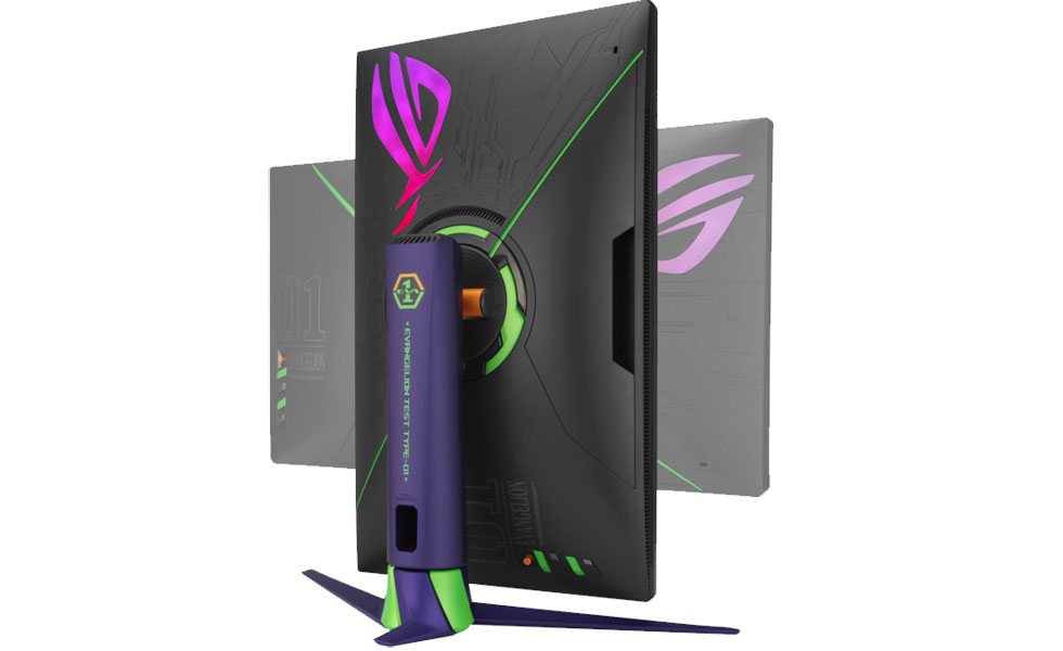 The Asus ROG Strix XG27AQM EVA Edition and XG27AQM-G EVA Edition 