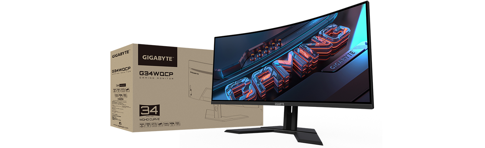 Gigabyte G34WQCP goes official with a 34